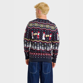 Cheers Santa Christmas Sweater - Men