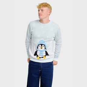 Cute Penguin Christmas Sweater – Men