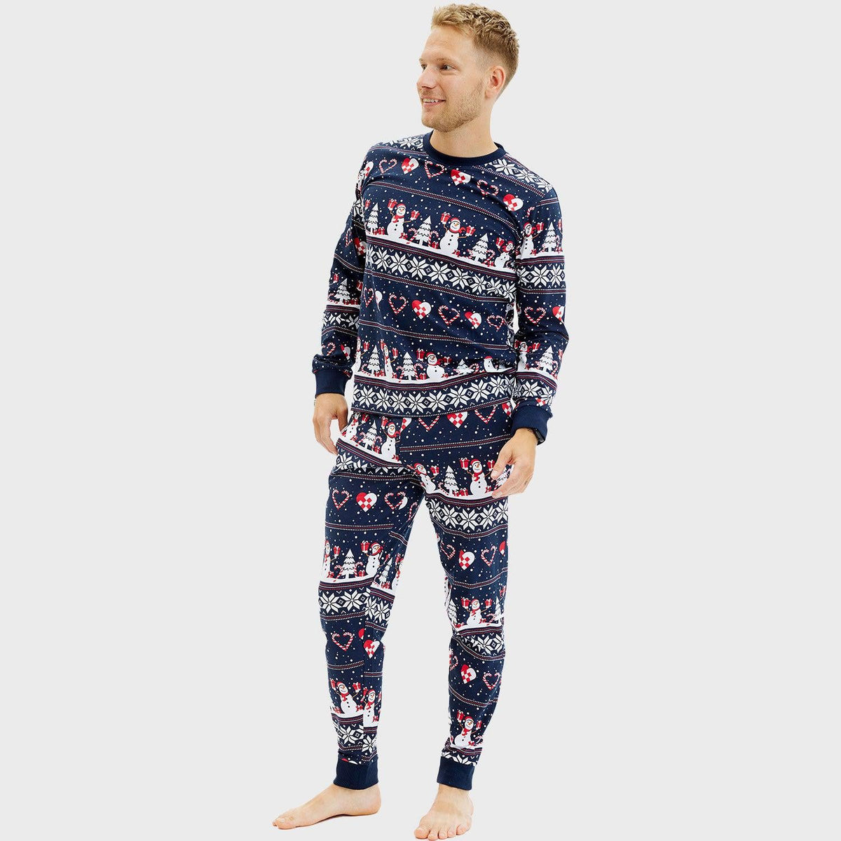 Christmas Heart Pajama – Men