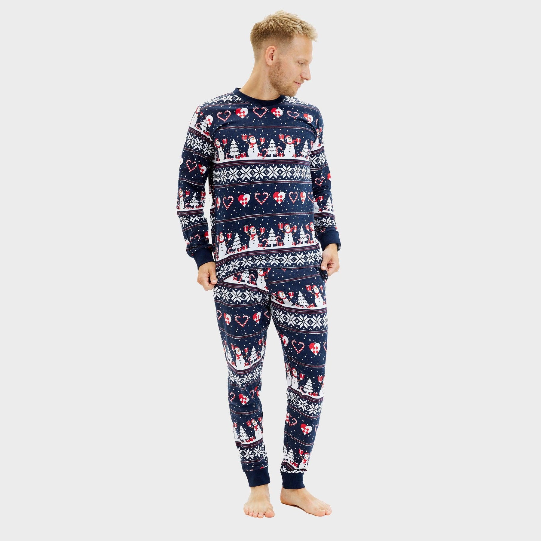 Christmas Heart Pajama – Men
