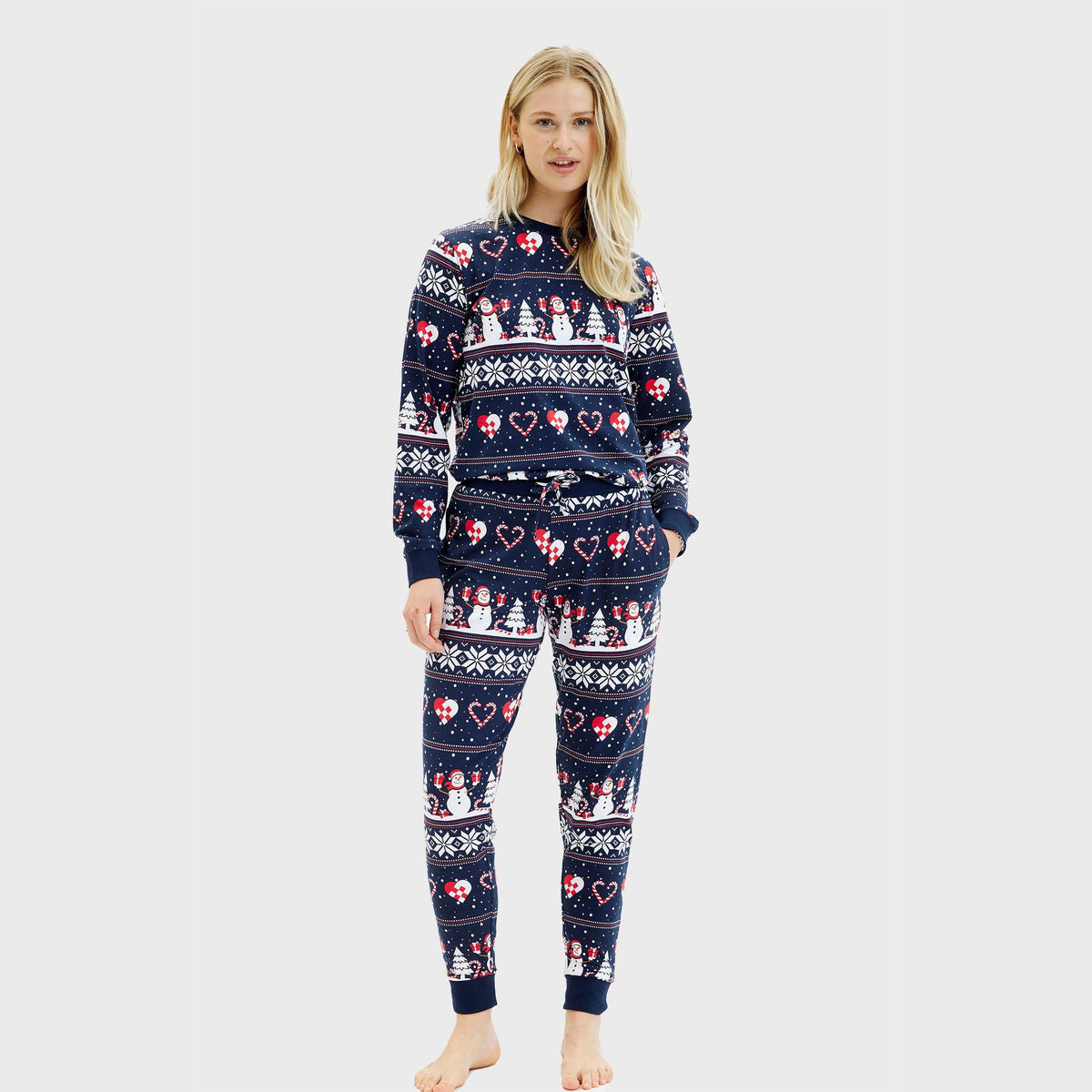 Christmas Heart Pajama – Women