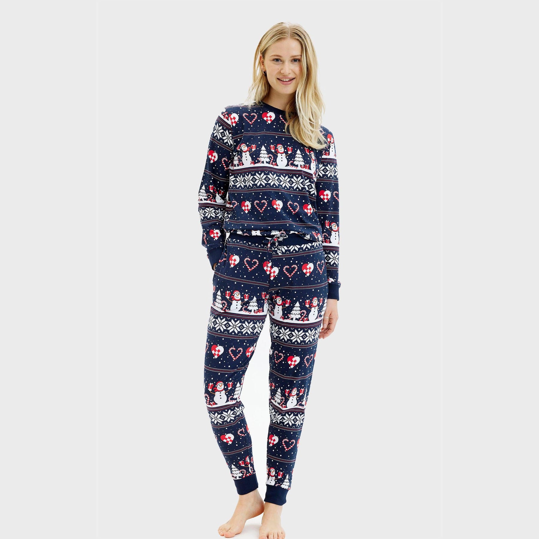 Christmas Heart Pajama – Women