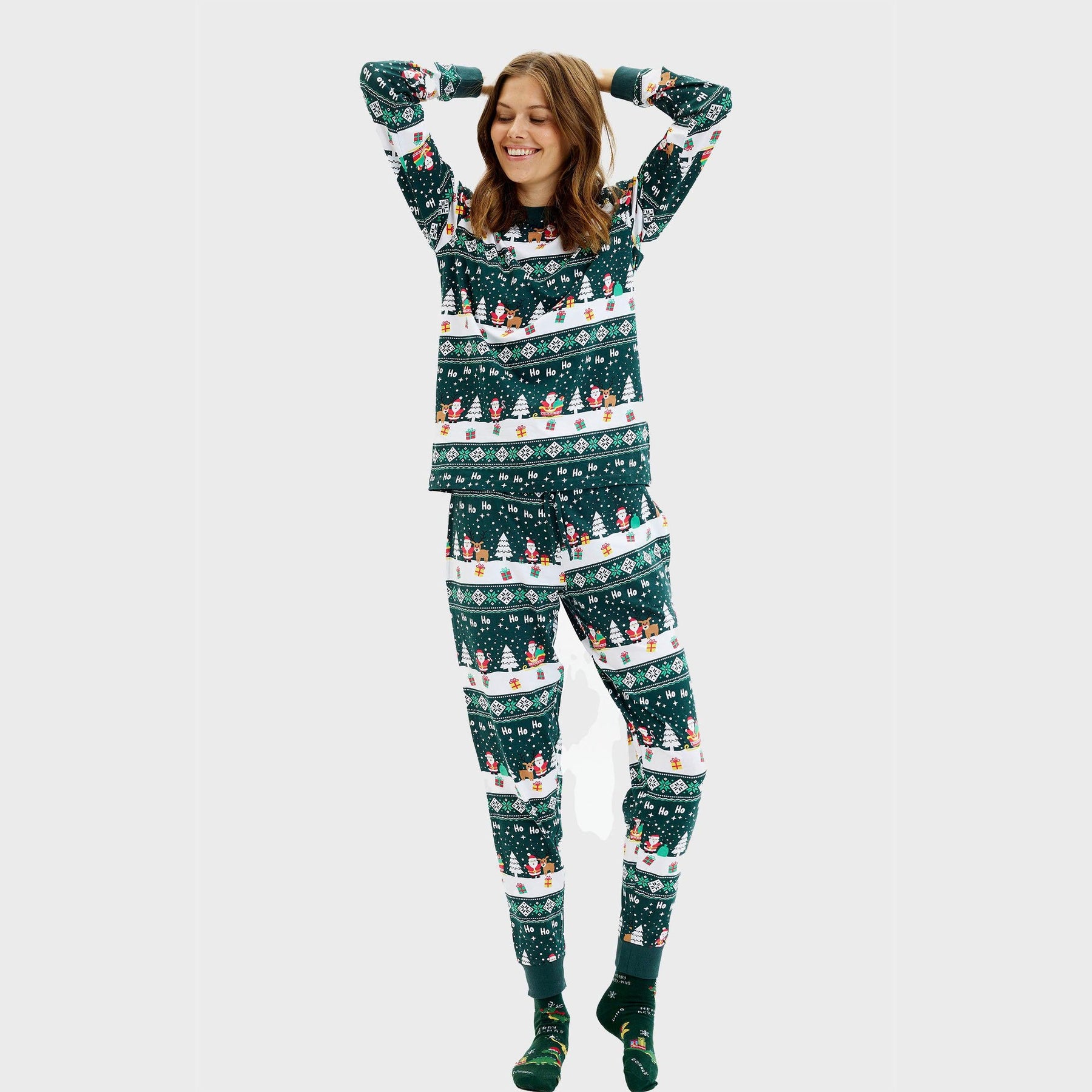 The Jolly Good Christmas Pajamas - Women