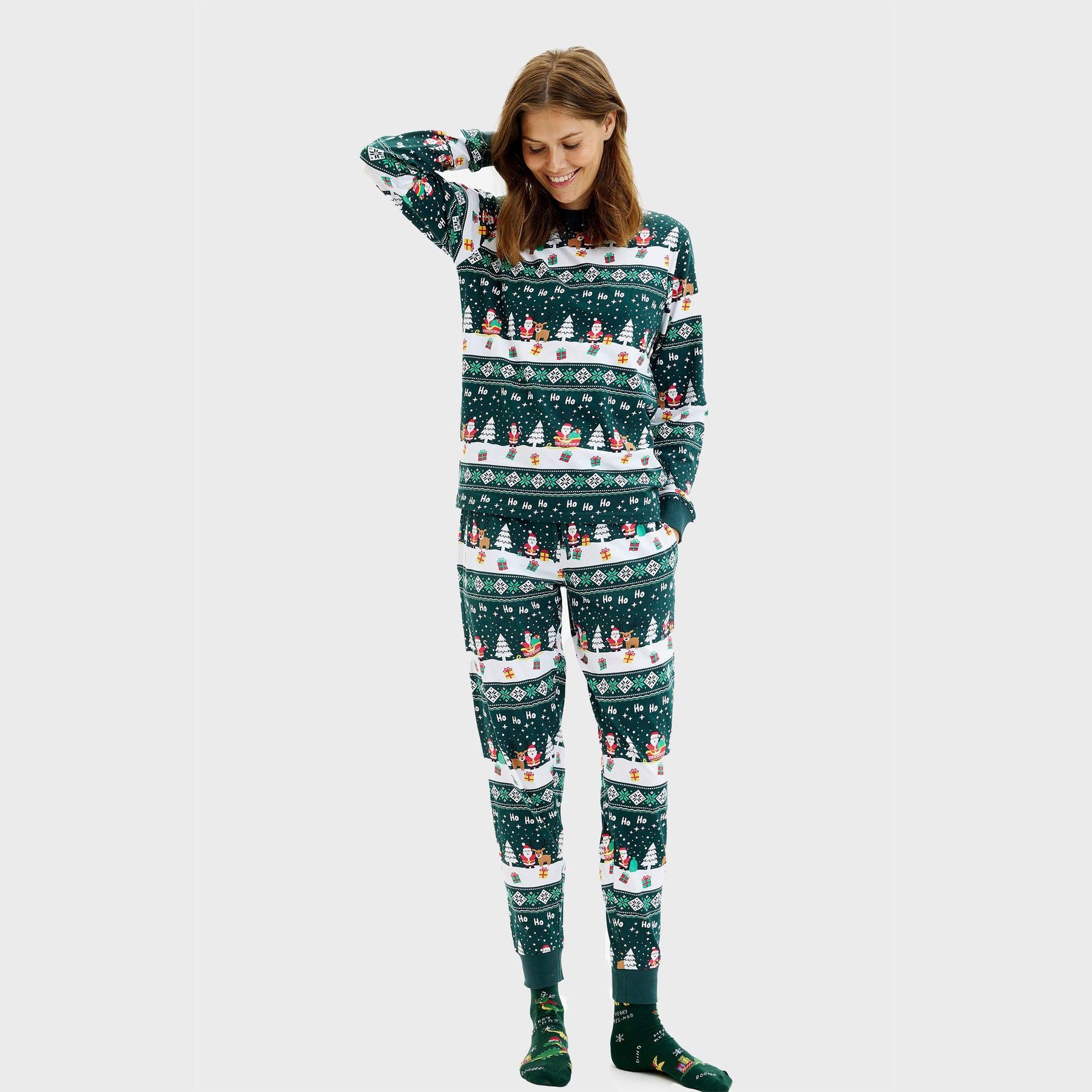The Jolly Good Christmas Pajamas - Women