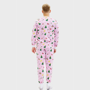 The Pinkish Christmas Pajama – Men