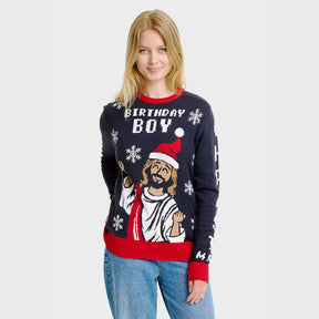 The Birthday Boy Christmas Sweater – Women