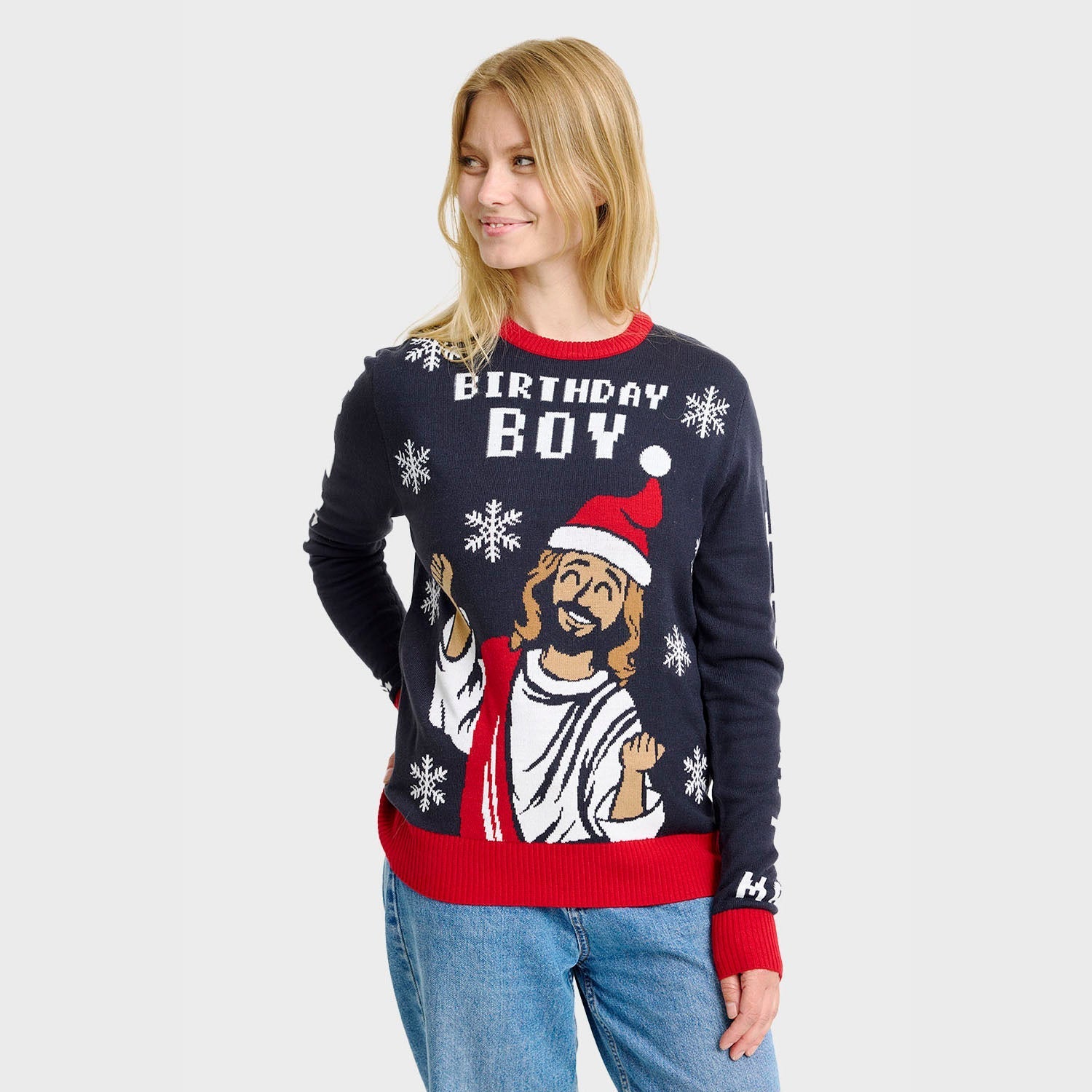 The Birthday Boy Christmas Sweater – Women