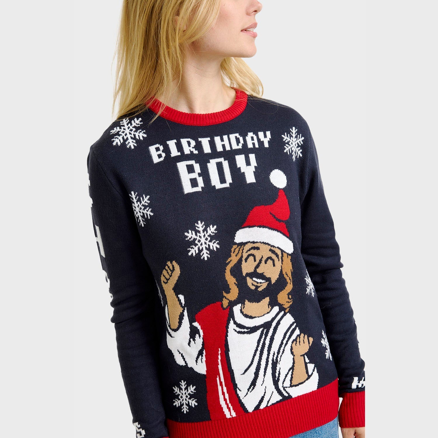 The Birthday Boy Christmas Sweater – Women