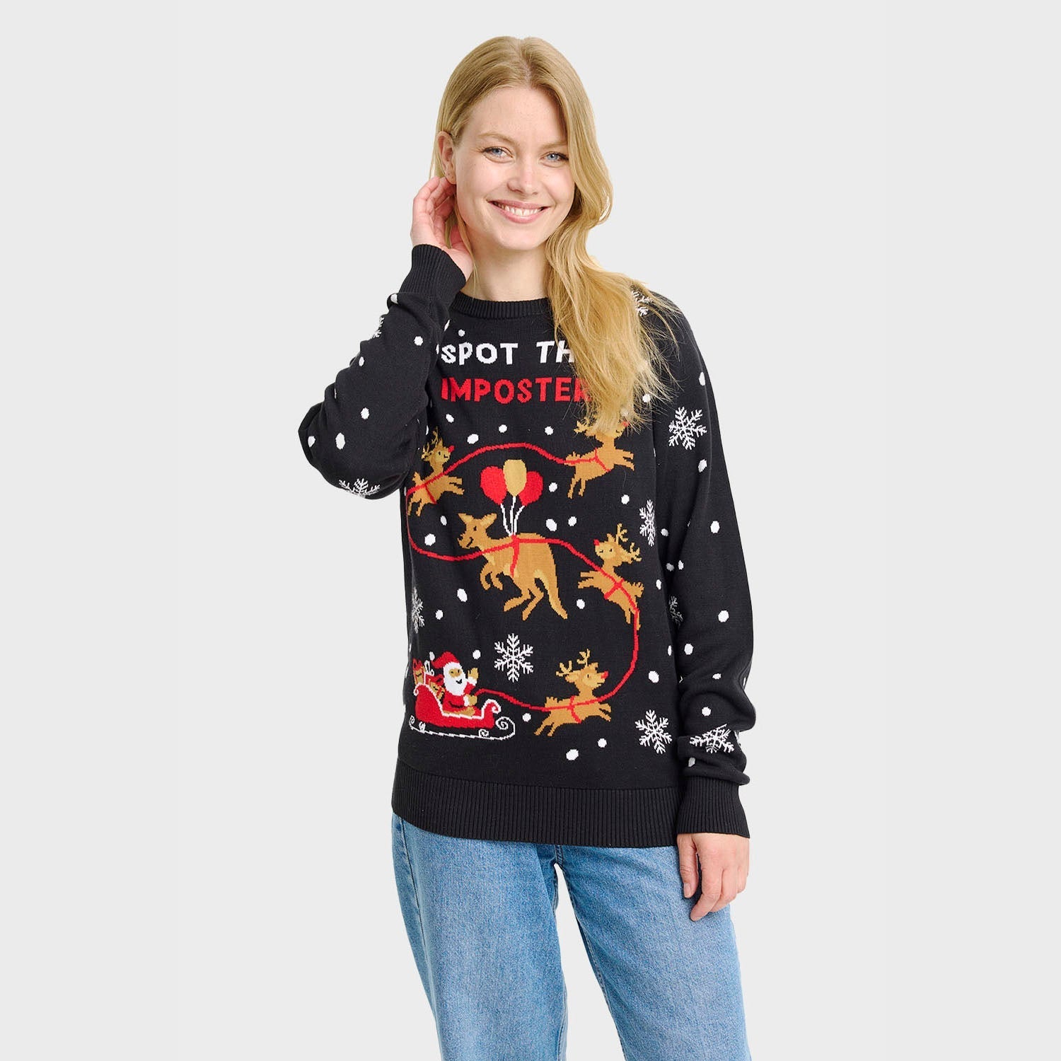 Imposter Christmas Sweater – Women