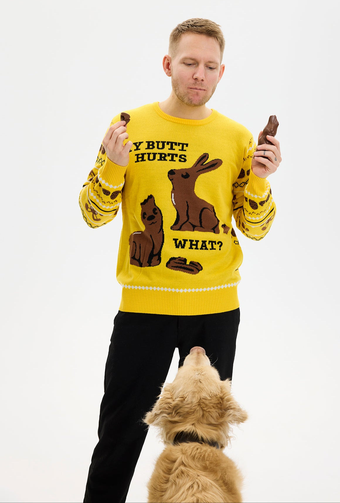 The Easter Bunny Easter Sweater – Men