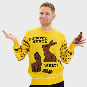 The Easter Bunny Easter Sweater – Men