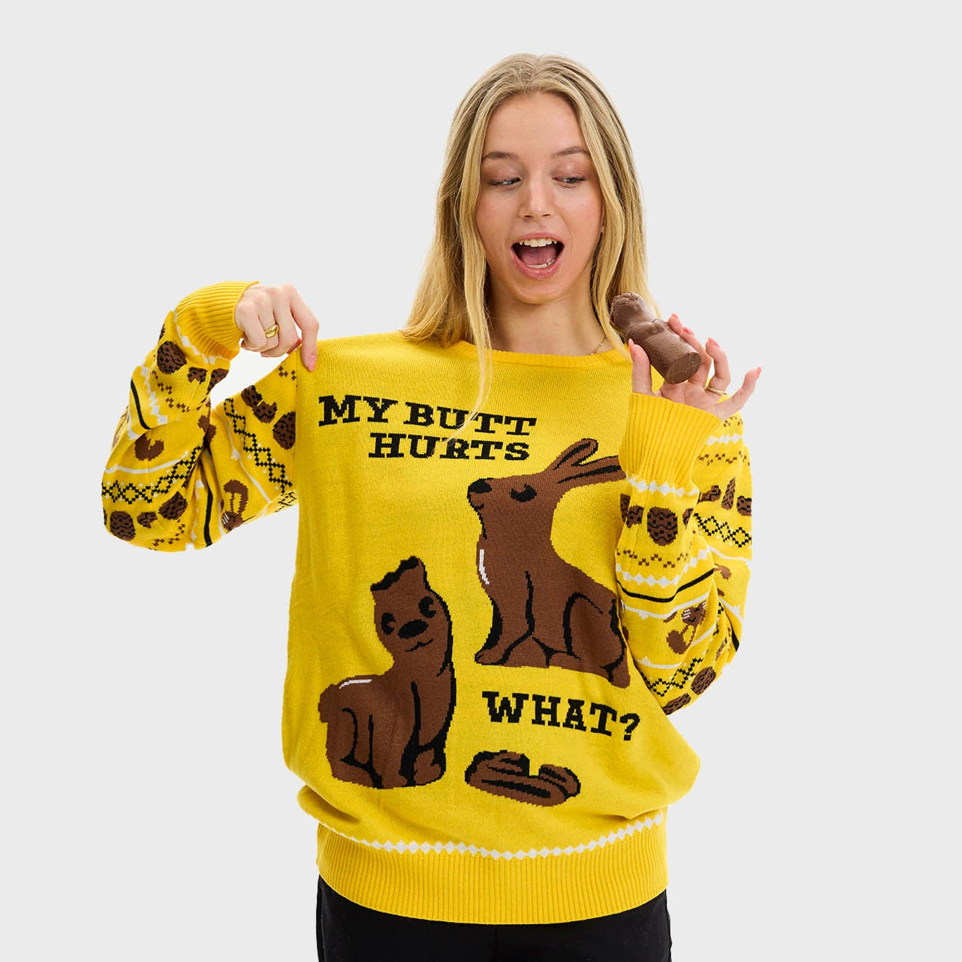 The Easter Bunny Easter Sweater – Women