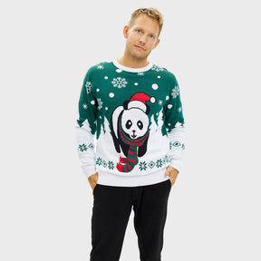 Panda Christmas Sweater – Men