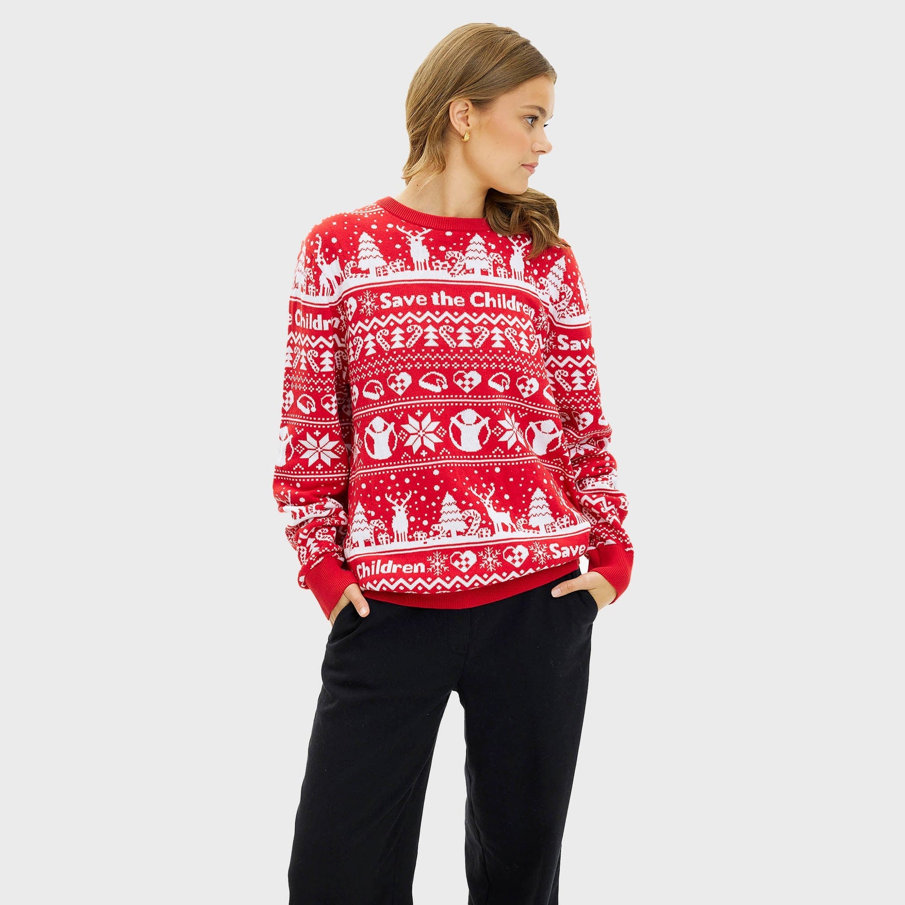 Save the Children Christmas Sweater – Women