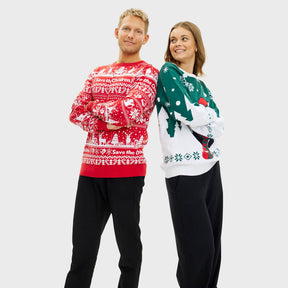 Panda Christmas Sweater – Women