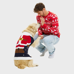 Santa’s Little Helper Christmas Sweater for Dogs