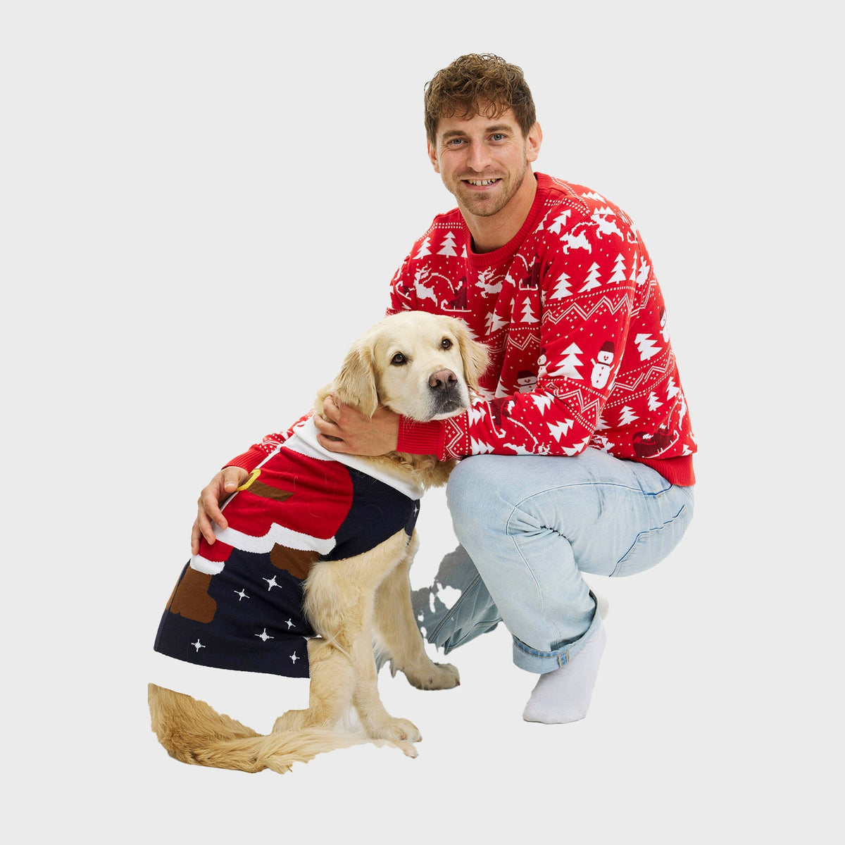 Santa’s Little Helper Christmas Sweater for Dogs