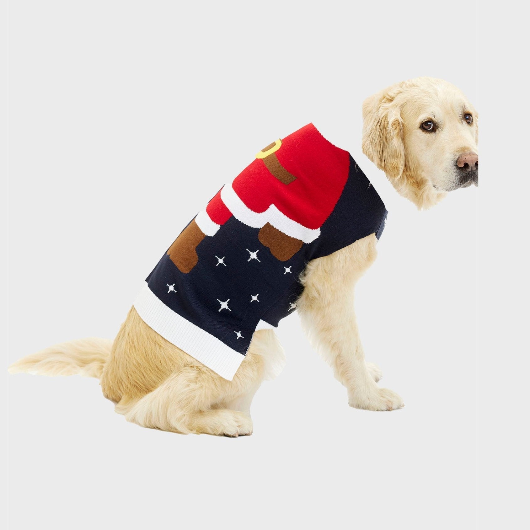 Santa’s Little Helper Christmas Sweater for Dogs