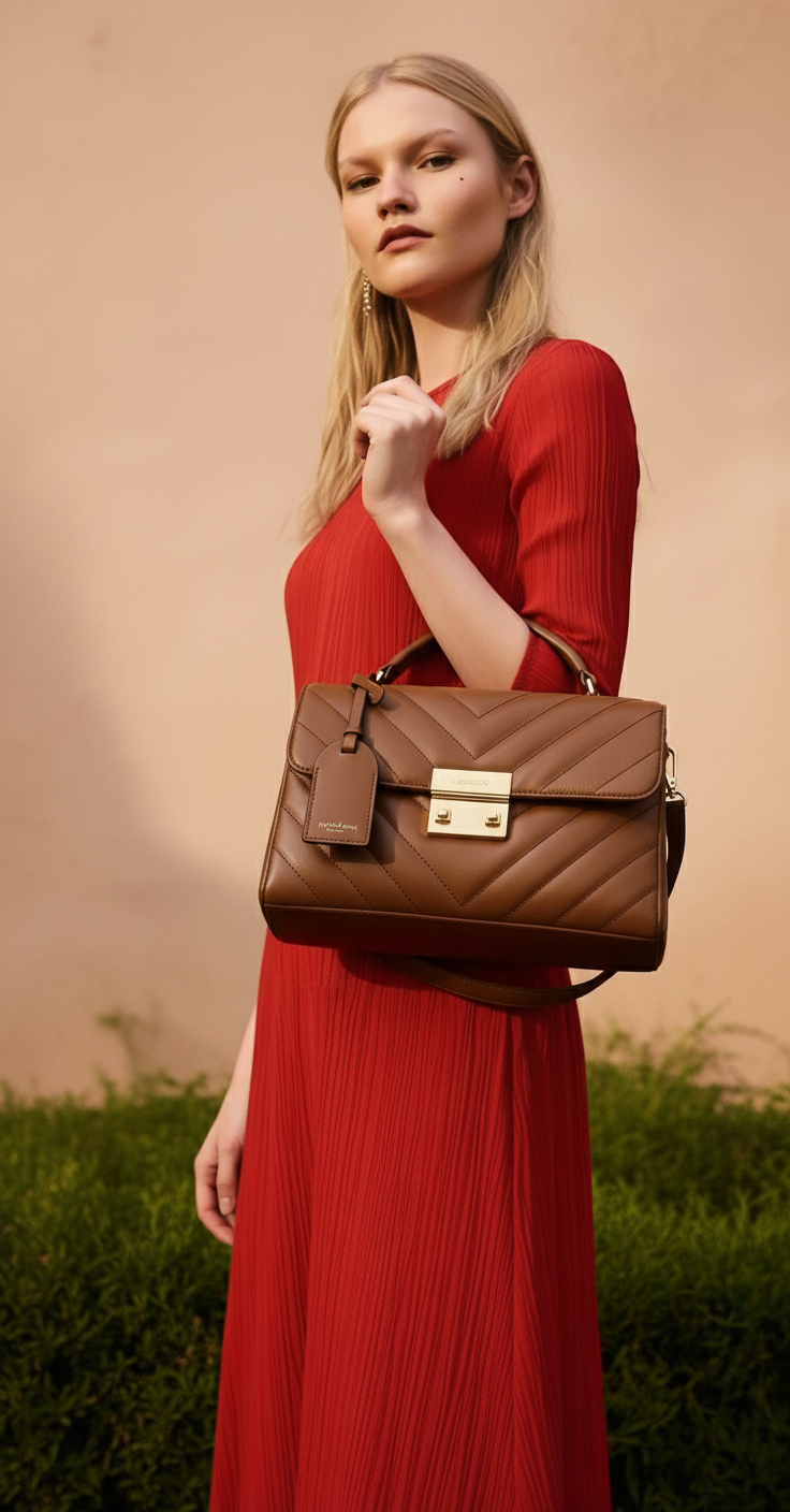 Bolsa The Meridian - Caramelo Premium