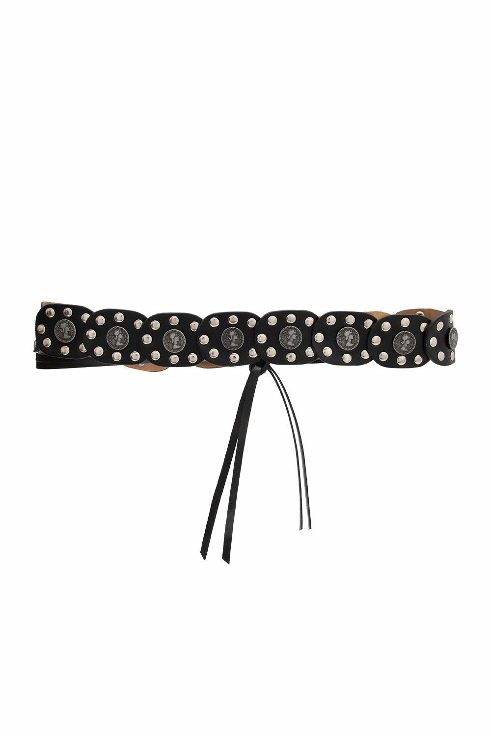 Cinto Boho Moedas Prata [AJUSTAVEL DO P AO G2]