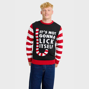 Candy Cane Christmas Sweater - Men