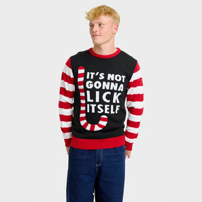 Candy Cane Christmas Sweater - Men