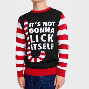 Candy Cane Christmas Sweater - Men