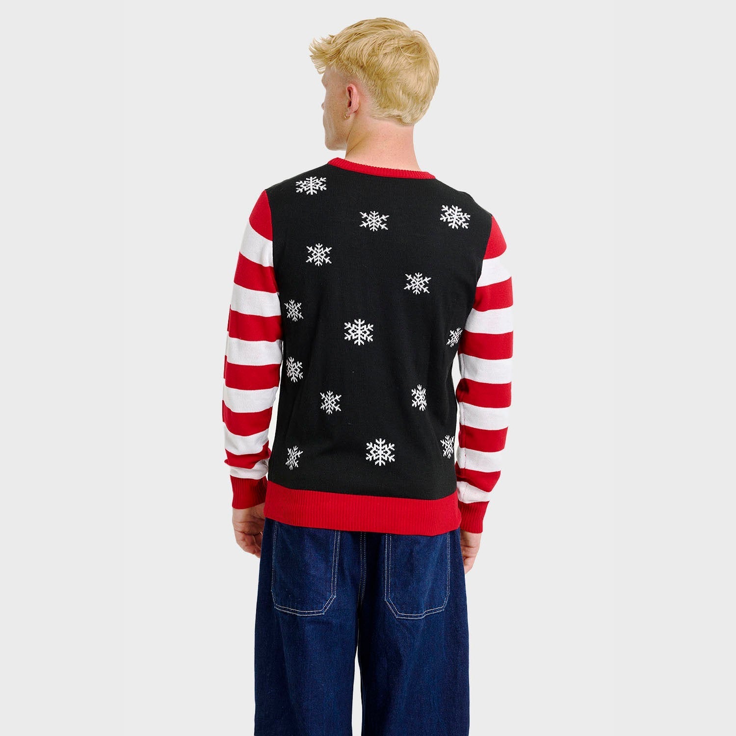 Candy Cane Christmas Sweater - Men