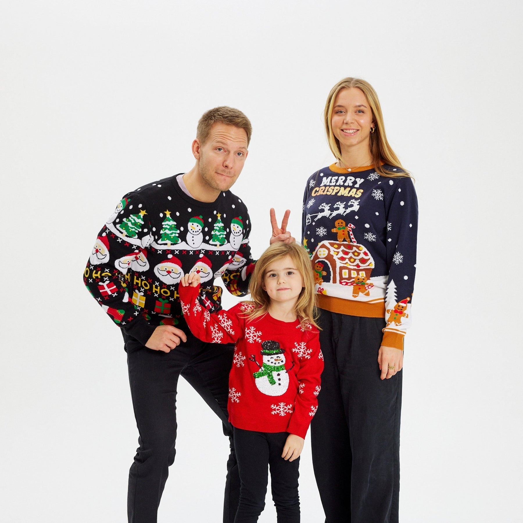 Merry Crispmas Christmas Sweater – Women