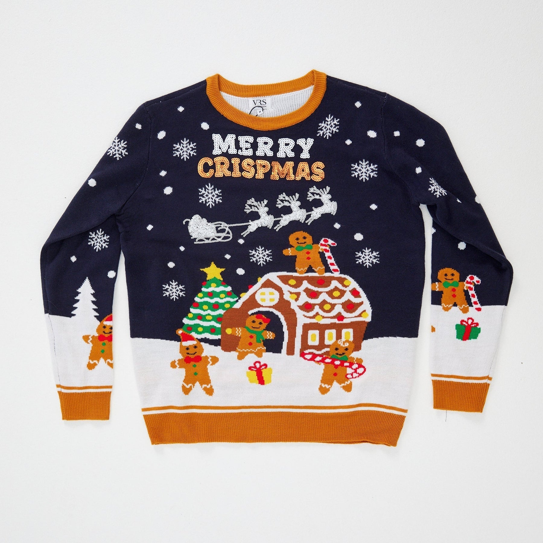 Merry Crispmas Christmas Sweater – Women