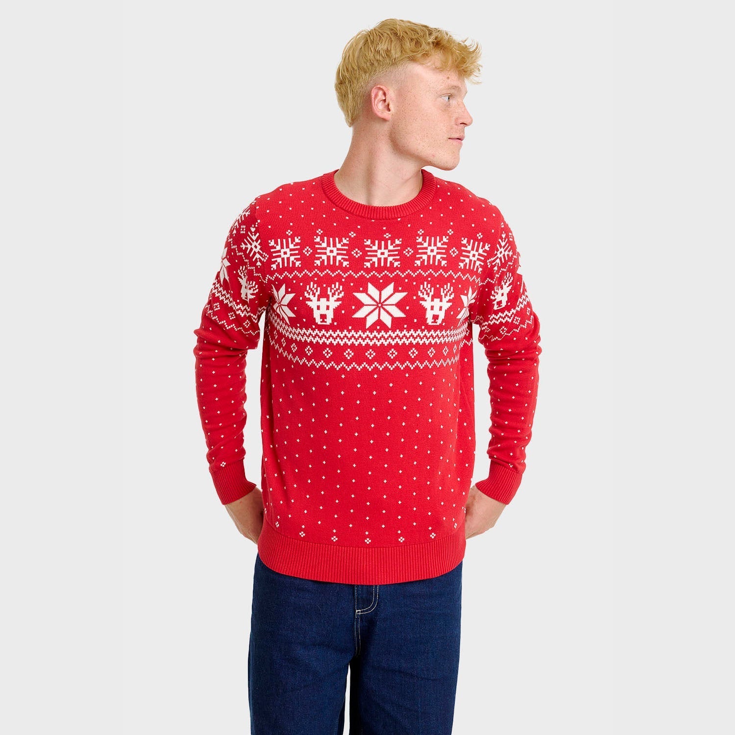 Scandinavian Christmas Sweater – Men
