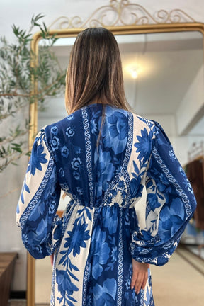 Vestido Liz Manga Longa