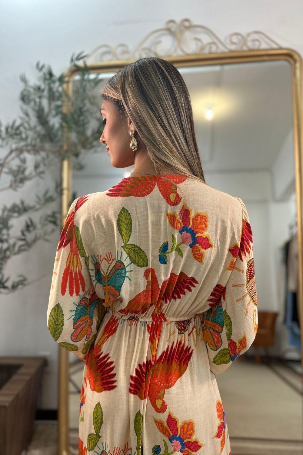 Vestido Andreia Manga Longa