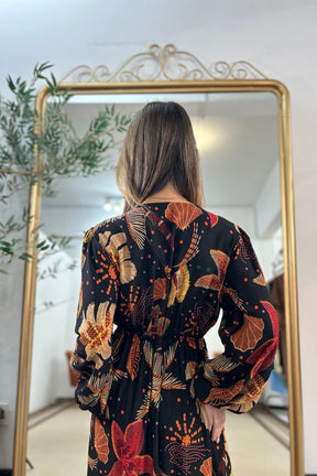 Vestido Andreia Manga Longa Linha GOLDN [EDIÇÃO LIMITADA]