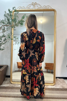 Vestido Andreia Manga Longa Linha GOLDN [EDIÇÃO LIMITADA]
