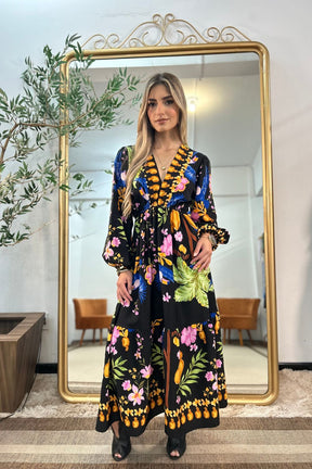 Vestido Andreia Manga Longa [EXCLUSIVO]