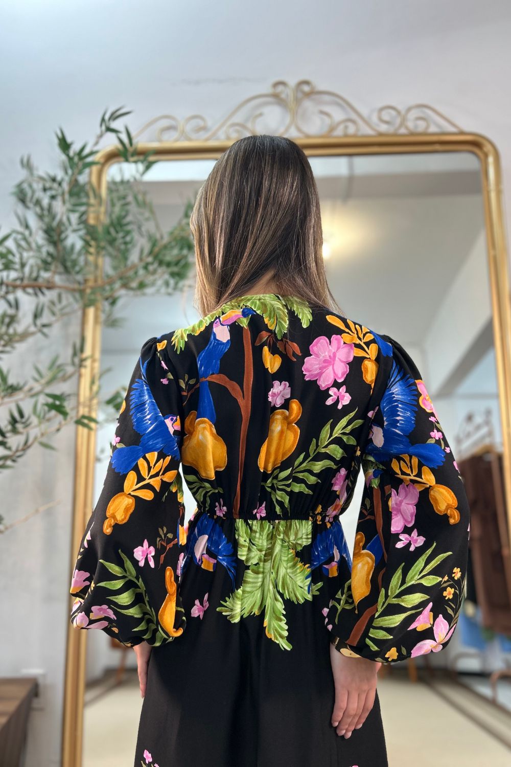 Vestido Andreia Manga Longa [EXCLUSIVO]