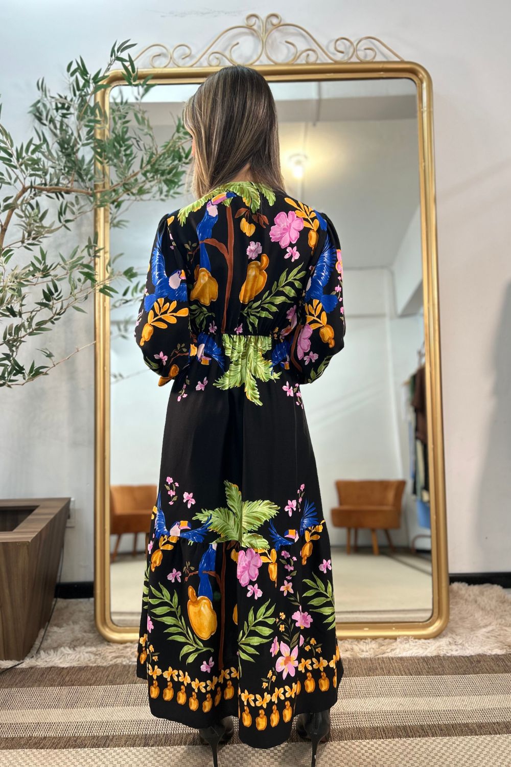 Vestido Andreia Manga Longa [EXCLUSIVO]