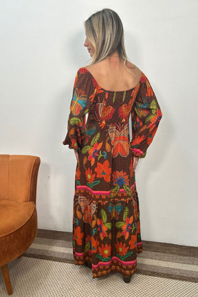 Vestido Carla Manga Longa