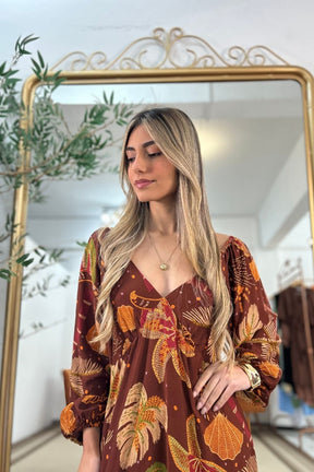 Vestido Carla Manga Longa Linha GOLDN [EDIÇÃO LIMITADA]