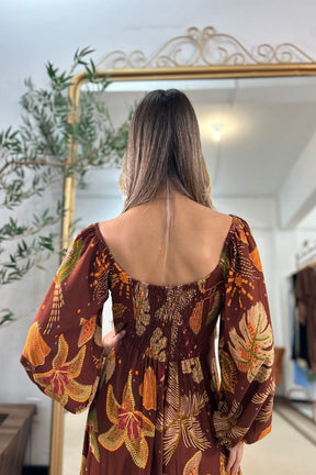 Vestido Carla Manga Longa Linha GOLDN [EDIÇÃO LIMITADA]