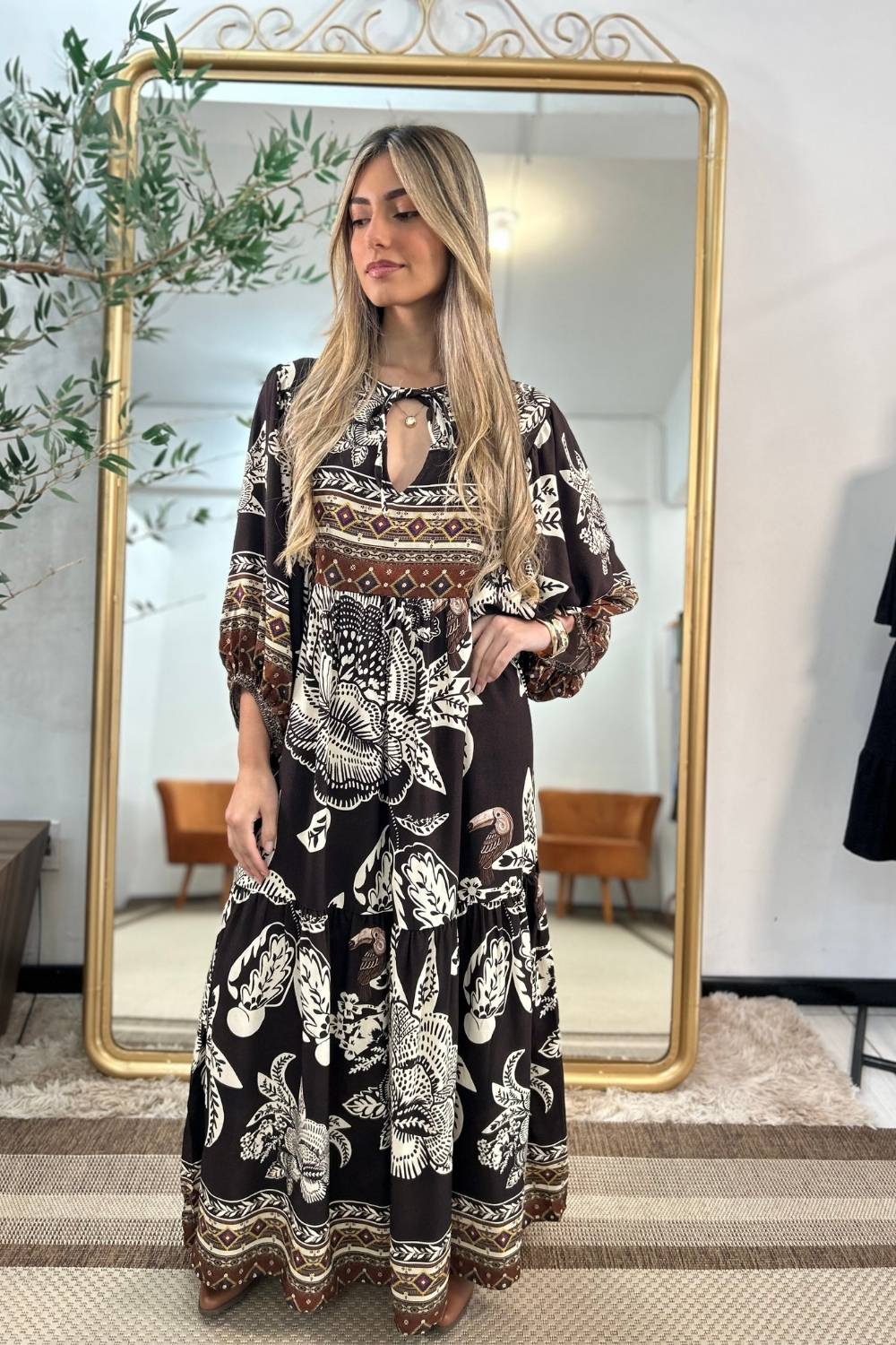 Vestido Nadia Linha GOLDN