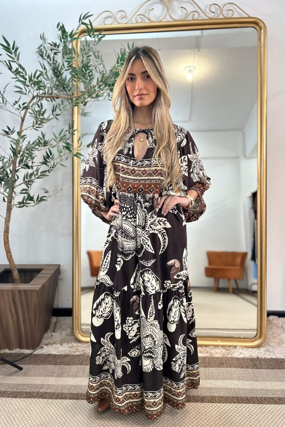 Vestido Nadia Linha GOLDN